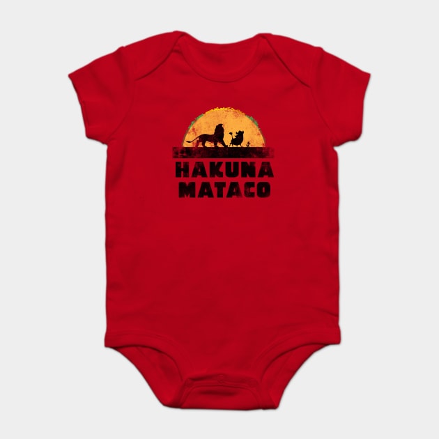 Hakuna Mataco Baby Bodysuit by rossawesome